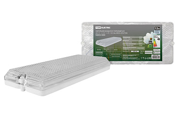 SQ0353-0200 Светильник вандалоустойчивый LED ДБО 01-12-001 12 Вт, 1000 лм, 4000 К, IP54 TDM