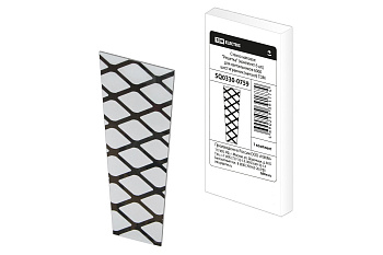 SQ0330-0759 Стекло матовое "Решетка" (комплект 6 шт.) для светильников 6060 шестигранник (металл) TDM