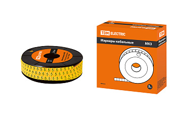SQ0511-0045 Маркер МК3 - 10мм символ "5" 180шт/ролл TDM
