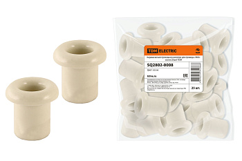 SQ2802-0008 Керамический проходной изолятор для провода «ЭКО» сосна (25шт) TDM