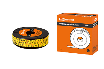 SQ0511-0015 Маркер МК1 - 2,5мм символ "0" 1000шт/ролл TDM