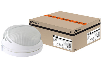 SQ0303-0051 Светильник НПБ1307 белый/круг ресничка 60Вт IP54 TDM